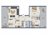 Grundriss - PENTHOUSEWOHNUNG INKL. TIEFGARAGENSTELLPLATZ